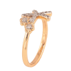 Кольцо Xuping цвет Позолота 18K+Родий "Цветы" фото №2 Кольцо Xuping цвет Позолота 18K+Родий "Цветы" фото №2
