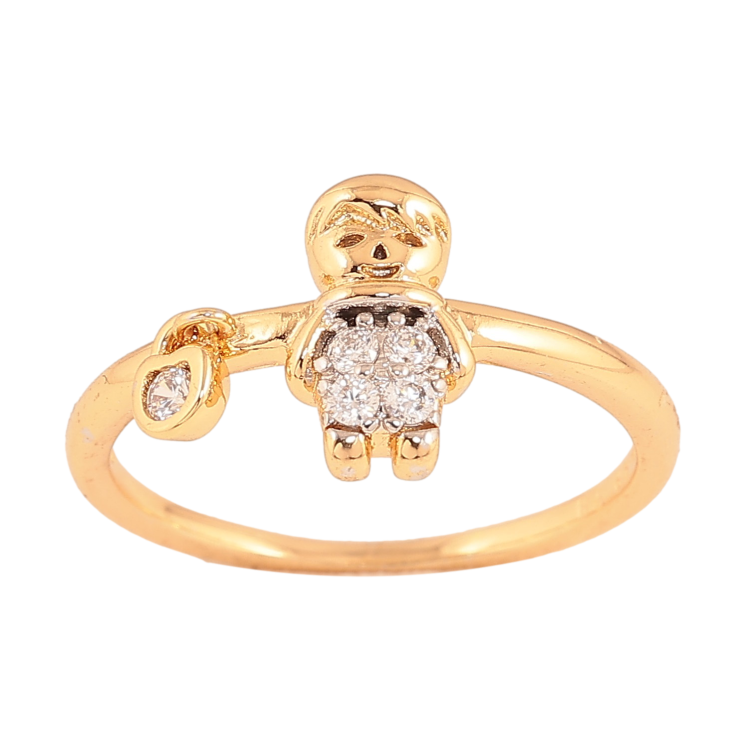 Кольцо Xuping цвет Позолота 18K+Родий "Человечек" фото №25 Кольцо Xuping цвет Позолота 18K+Родий "Человечек" фото №25