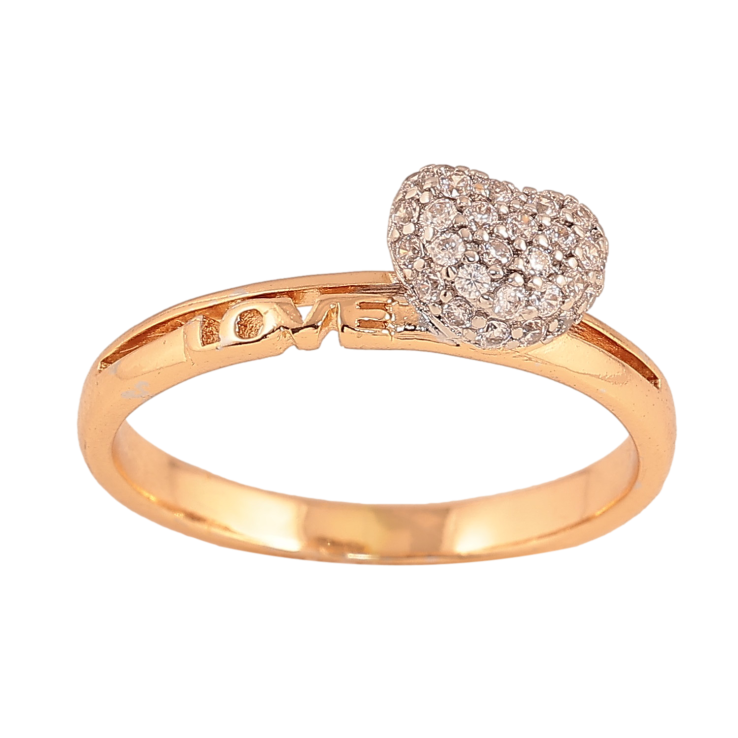 Кольцо Xuping цвет Позолота 18K+Родий "Сердце с кристаллами" фото №21 Кольцо Xuping цвет Позолота 18K+Родий "Сердце с кристаллами" фото №21