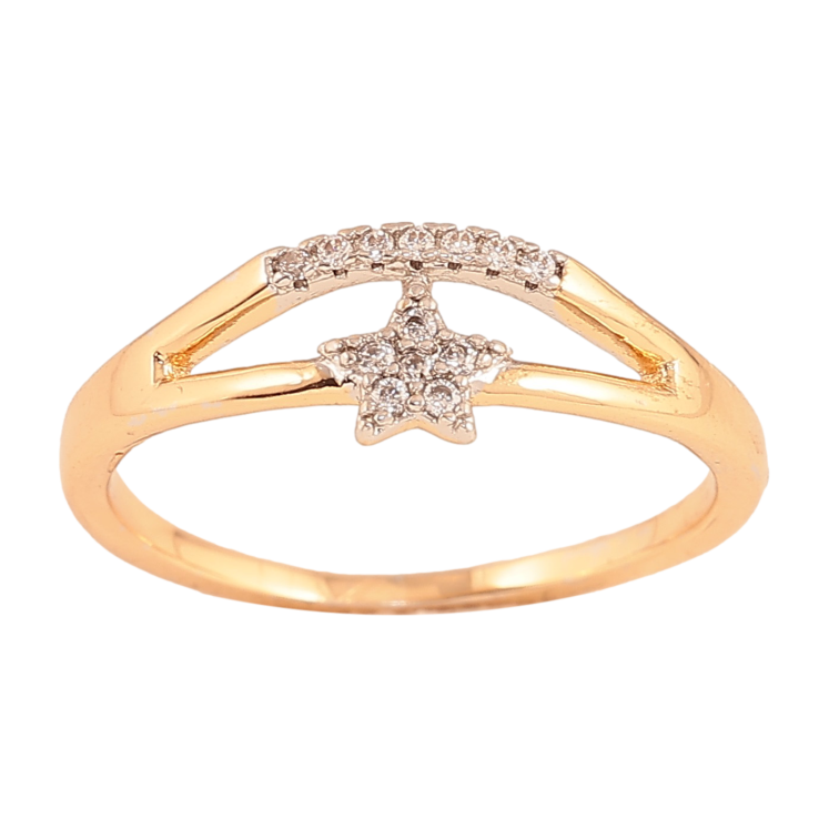 Кольцо Xuping цвет Позолота 18K+Родий "Звезда" фото №20 Кольцо Xuping цвет Позолота 18K+Родий "Звезда" фото №20