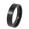 Каблучка Xuping TTM Stainless Steel колір black класика шир. 5мм фото №2