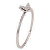 Кольцо Xuping TTM Stainless Steel цвет Родий "Бабочка" фото №2 Кольцо Xuping TTM Stainless Steel цвет Родий "Бабочка" фото №2