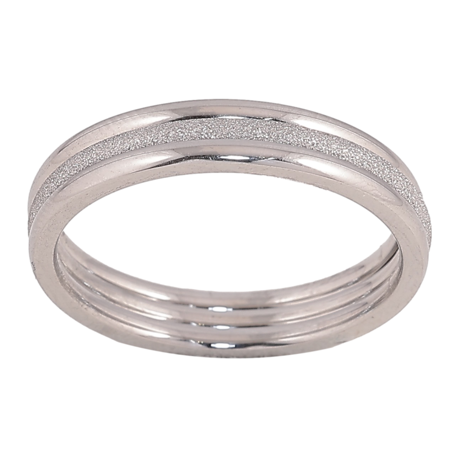Кольцо Xuping TTM Stainless Steel цвет Родий "Тройное" шир.1.5мм фото №1 Кольцо Xuping TTM Stainless Steel цвет Родий "Тройное" шир.1.5мм фото №1