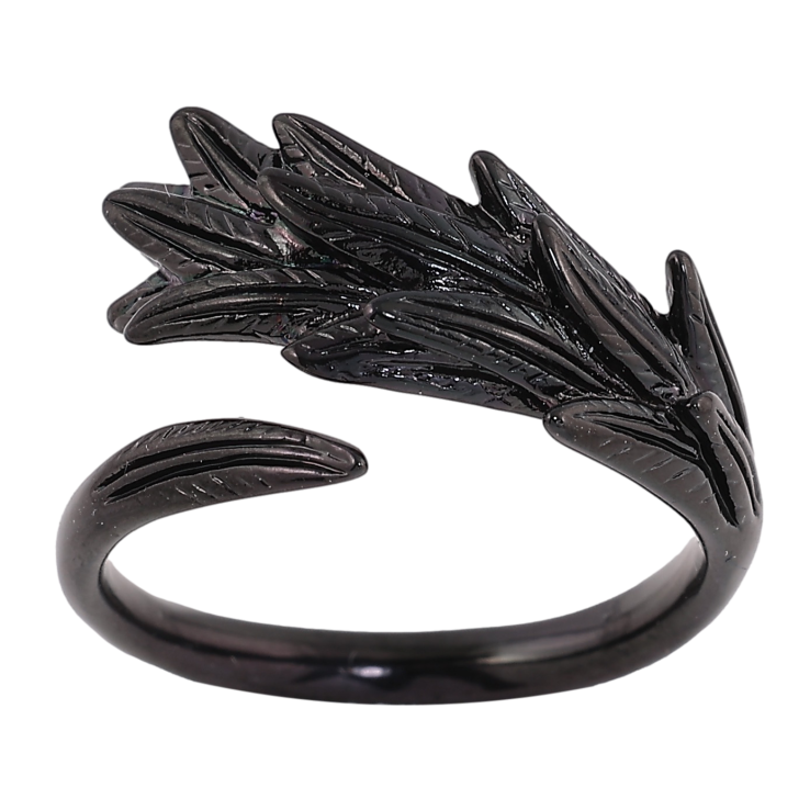 Кольцо Xuping TTM Stainless Steel цвет black узор декоративный фото №6 Кольцо Xuping TTM Stainless Steel цвет black узор декоративный фото №6