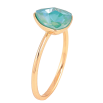 Каблучка Xuping колір Позолота 18K із кристалами Swarovski "Кристал Laguna Delite" фото №4 Каблучка Xuping колір Позолота 18K із кристалами Swarovski "Кристал Laguna Delite" фото №4