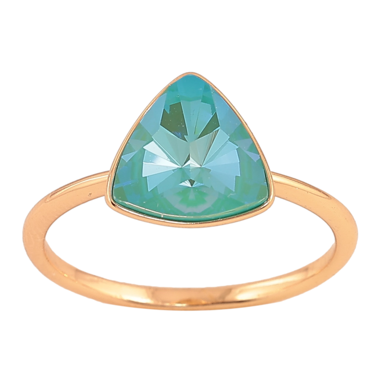 Каблучка Xuping колір Позолота 18K із кристалами Swarovski "Кристал Laguna Delite" фото №15 Каблучка Xuping колір Позолота 18K із кристалами Swarovski "Кристал Laguna Delite" фото №15