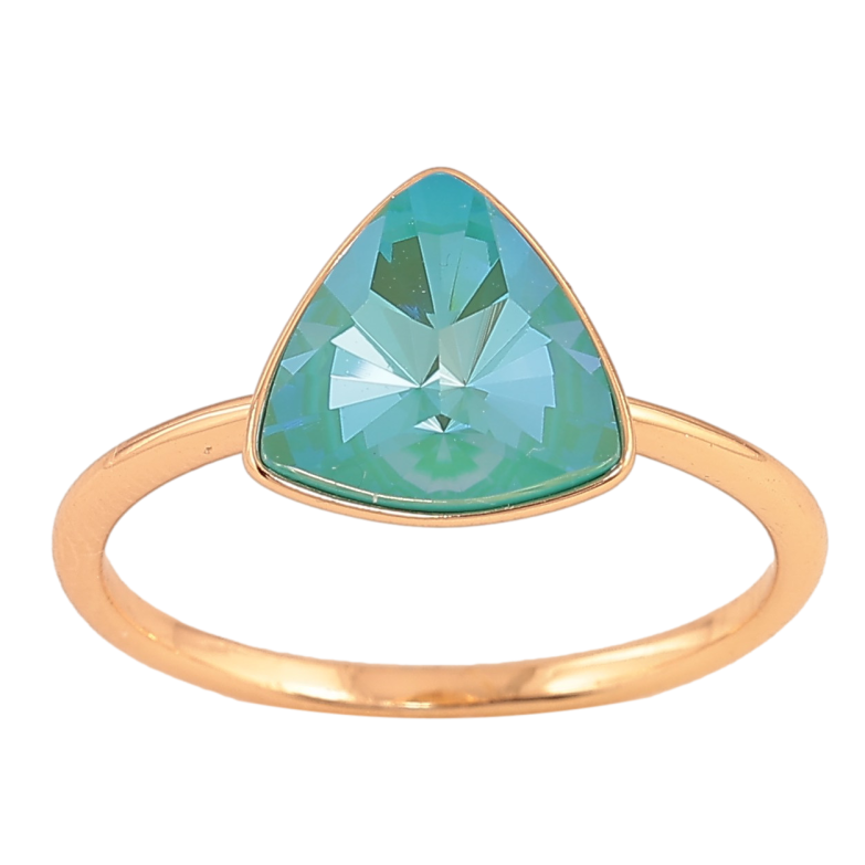 Каблучка Xuping колір Позолота 18K із кристалами Swarovski "Кристал Laguna Delite" фото №13 Каблучка Xuping колір Позолота 18K із кристалами Swarovski "Кристал Laguna Delite" фото №13
