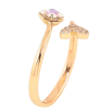 Каблучка Xuping колір Позолота 18K з кристалами Swarovski "Кристальна зірка Paradise Shine" фото №3 Каблучка Xuping колір Позолота 18K з кристалами Swarovski "Кристальна зірка Paradise Shine" фото №3