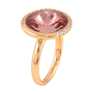 Каблучка Xuping колір Позолота 18K з кр-ми Swarovski "Кристал Amethyst" ø 17мм фото №2 Каблучка Xuping колір Позолота 18K з кр-ми Swarovski "Кристал Amethyst" ø 17мм фото №2