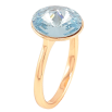 Кольцо Xuping цвет Позолота 18K с кр-ми Swarovski "Кристалл Aquamarine" ø 11мм фото №3 Кольцо Xuping цвет Позолота 18K с кр-ми Swarovski "Кристалл Aquamarine" ø 11мм фото №3