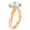 Каблучка Xuping колір Позолота 18K з кр-ми Swarovski "Кристал Aquamarine" 12х12мм фото №3 Каблучка Xuping колір Позолота 18K з кр-ми Swarovski "Кристал Aquamarine" 12х12мм фото №3