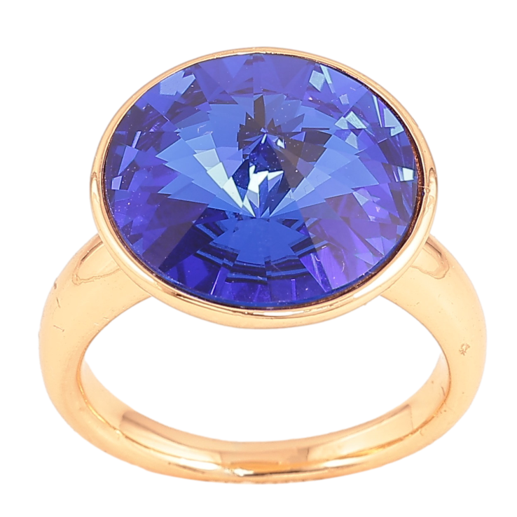 Каблучка Xuping колір Позолота 18K з кр-ми Swarovski "Кристал Capri Blue" ø 15мм фото №11 Каблучка Xuping колір Позолота 18K з кр-ми Swarovski "Кристал Capri Blue" ø 15мм фото №11