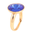 Каблучка Xuping колір Позолота 18K з кр-ми Swarovski "Кристал Capri Blue" ø 15мм фото №3 Каблучка Xuping колір Позолота 18K з кр-ми Swarovski "Кристал Capri Blue" ø 15мм фото №3