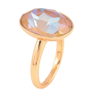 Кольцо Xuping цвет Позолота 18K с кр-ми Swarovski "Кристалл Cappuccino Delite" 19х15мм фото №3 Кольцо Xuping цвет Позолота 18K с кр-ми Swarovski "Кристалл Cappuccino Delite" 19х15мм фото №3