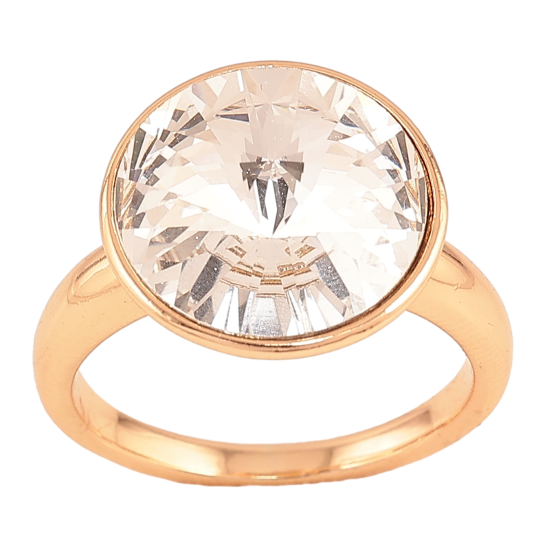 Каблучка Xuping колір Позолота 18K з кр-ми Swarovski "Кристал Clear" ø 15мм фото №18 Каблучка Xuping колір Позолота 18K з кр-ми Swarovski "Кристал Clear" ø 15мм фото №18