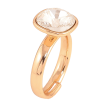 Каблучка Xuping колір Позолота 18K з кр-ми Swarovski "Кристал Clear" 12х12мм фото №2 Каблучка Xuping колір Позолота 18K з кр-ми Swarovski "Кристал Clear" 12х12мм фото №2