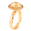 Кольцо Xuping цвет 18K с кр-ми Swarovski Кристалл Copper 14х14мм фото №2 Кольцо Xuping цвет 18K с кр-ми Swarovski Кристалл Copper 14х14мм фото №2