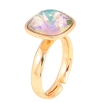 Каблучка Xuping колір Позолота 18K з кр-ми Swarovski "Кристал Erinite Shimmer" 14х14мм фото №3 Каблучка Xuping колір Позолота 18K з кр-ми Swarovski "Кристал Erinite Shimmer" 14х14мм фото №3