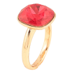 Каблучка Xuping колір Позолота 18K з кр-ми Swarovski "Кристал Siam" 13х13мм фото №3 Каблучка Xuping колір Позолота 18K з кр-ми Swarovski "Кристал Siam" 13х13мм фото №3