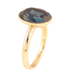 Кольцо Xuping цвет Позолота 18K с кр-ми Swarovski "Кристалл Montana" фото №3 Кольцо Xuping цвет Позолота 18K с кр-ми Swarovski "Кристалл Montana" фото №3