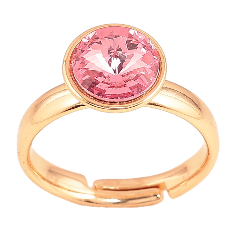 Каблучка Xuping колір 18K з кр-ми Swarovski "Кристал Rose" ø 10мм фото №20 Каблучка Xuping колір 18K з кр-ми Swarovski "Кристал Rose" ø 10мм фото №20