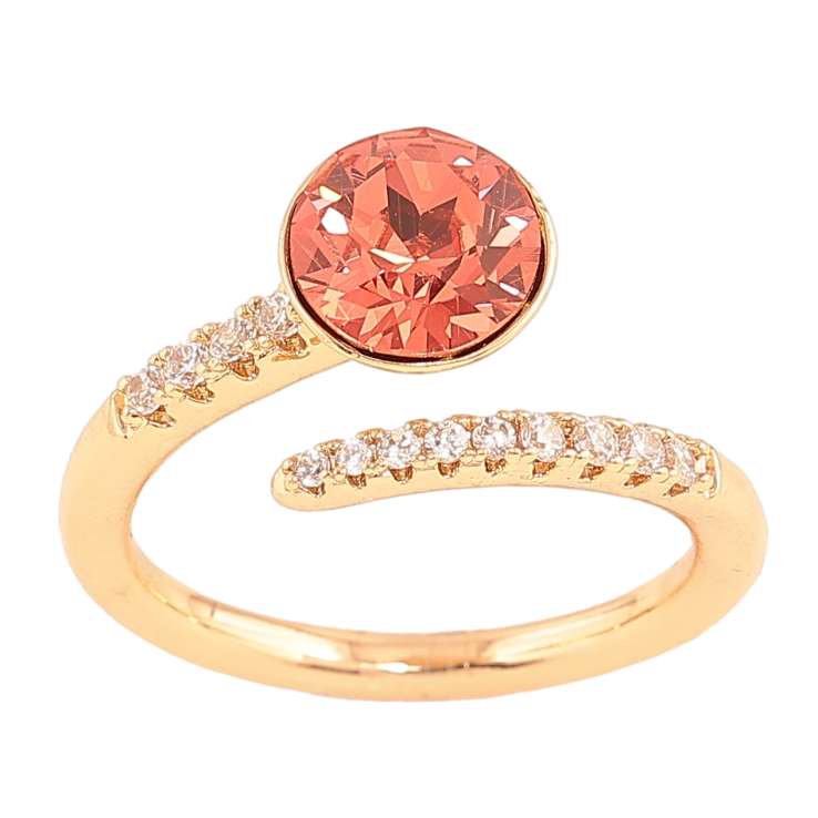 Каблучка Xuping колір Позолота 18K з кр-ми Swarovski "Кристал Scarlet" фото №23 Каблучка Xuping колір Позолота 18K з кр-ми Swarovski "Кристал Scarlet" фото №23