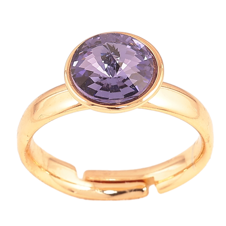 Кольцо Xuping цвет Позолота 18K с кр-ми Swarovski "Кристалл Tanzanite" ø 10мм фото №17 Кольцо Xuping цвет Позолота 18K с кр-ми Swarovski "Кристалл Tanzanite" ø 10мм фото №17