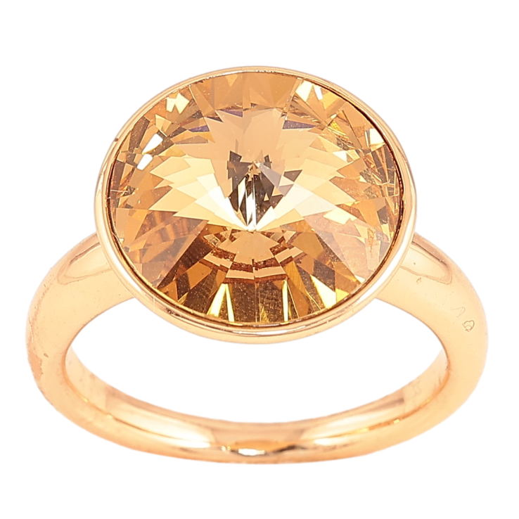 Каблучка Xuping колір Позолота 18K з кр-ми Swarovski "Кристал Topaz" ø 15мм фото №13 Каблучка Xuping колір Позолота 18K з кр-ми Swarovski "Кристал Topaz" ø 15мм фото №13