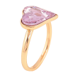 Каблучка Xuping колір Позолота 18K з кр-ми Swarovski "Кристальне серце Tanzanite" фото №3 Каблучка Xuping колір Позолота 18K з кр-ми Swarovski "Кристальне серце Tanzanite" фото №3