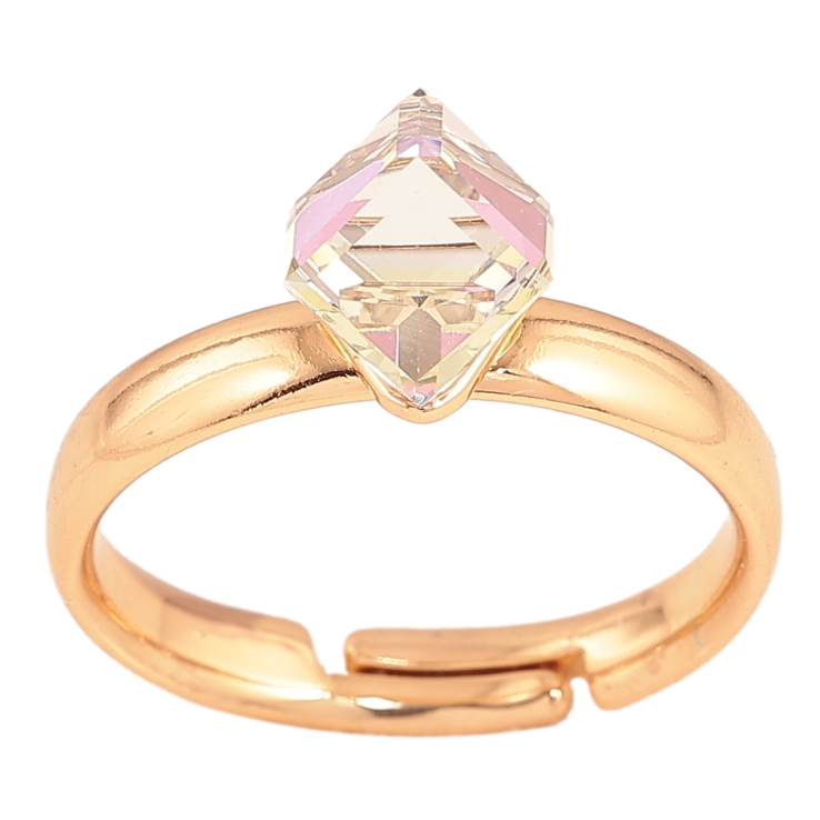 Кольцо Xuping цвет Позолота 18K с кр-ми Swarovski "Кристальный куб Lavender" 6х6мм фото №9 Кольцо Xuping цвет Позолота 18K с кр-ми Swarovski "Кристальный куб Lavender" 6х6мм фото №9