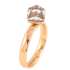 Каблучка Xuping колір Позолота 18K з кр-ми Swarovski "Кристальний куб Majestic Blue" 6х6мм фото №2 Каблучка Xuping колір Позолота 18K з кр-ми Swarovski "Кристальний куб Majestic Blue" 6х6мм фото №2