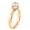 Каблучка Xuping колір Позолота 18K з кр-ми Swarovski "Кристальний куб Vitrail Medium" 6х6мм фото №2 Каблучка Xuping колір Позолота 18K з кр-ми Swarovski "Кристальний куб Vitrail Medium" 6х6мм фото №2