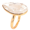 Каблучка Xuping колір Позолота 18K з кр-ми Swarovski "Велика кришталева крапля Clear" 3х2см фото №2 Каблучка Xuping колір Позолота 18K з кр-ми Swarovski "Велика кришталева крапля Clear" 3х2см фото №2