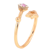 Кольцо Xuping цвет Позолота 18K с кр-ми Swarovski "Звезды с кристаллом Vitrail Light" фото №2