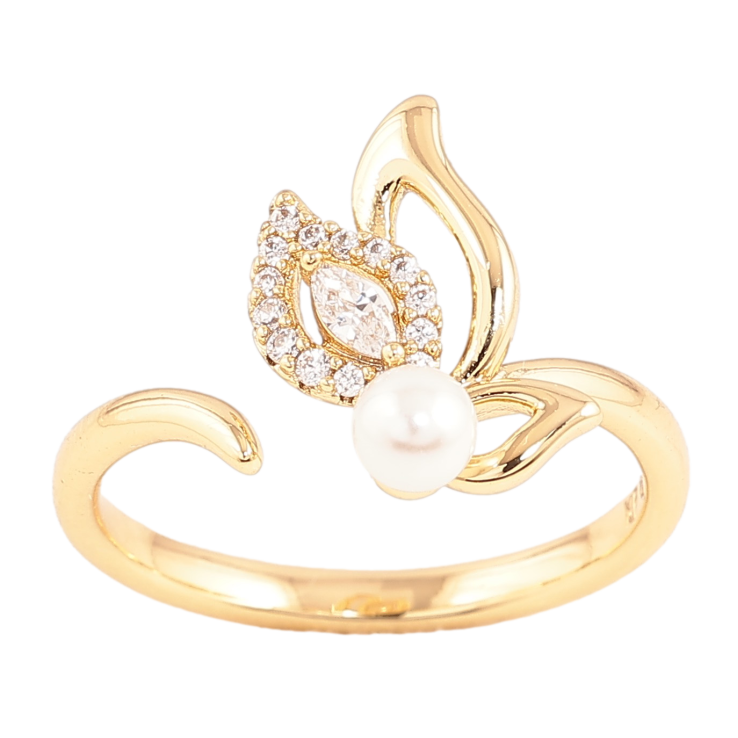 Кольцо Xuping цвет Позолота 14K "Бабочка" фото №13 Кольцо Xuping цвет Позолота 14K "Бабочка" фото №13