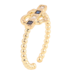 Кольцо Xuping цвет Позолота 14K "Сердечко" фото №2 Кольцо Xuping цвет Позолота 14K "Сердечко" фото №2