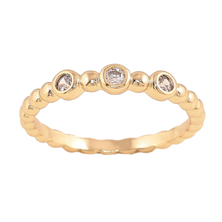 Кольцо Xuping цвет Позолота 14K "Узор с кристаллами" фото №13