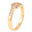 Кольцо Xuping цвет Позолота 18K "Узор с кристаллами" фото №2 Кольцо Xuping цвет Позолота 18K "Узор с кристаллами" фото №2