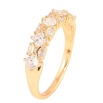 Кольцо Xuping цвет Позолота 18K "Инкрустация кристаллами" фото №2