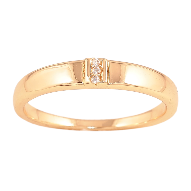 Кольцо Xuping цвет Позолота 18K "Узор с кристаллами" фото №10