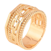 Кольцо Xuping цвет Позолота 18K "Декоративный узор" фото №2 Кольцо Xuping цвет Позолота 18K "Декоративный узор" фото №2