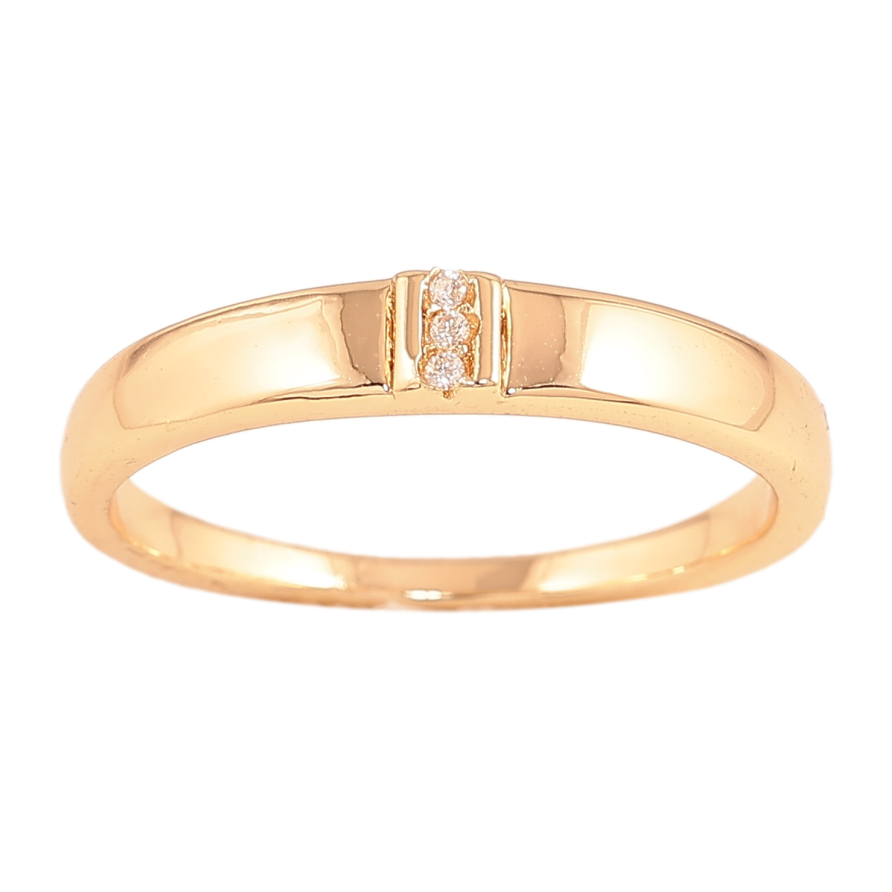Кольцо Xuping цвет Позолота 18K "Узор с кристаллами" фото №1 Кольцо Xuping цвет Позолота 18K "Узор с кристаллами" фото №1
