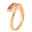 Кольцо Xuping цвет Позолота 18K "Дорожка цветных кристаллов" фото №2 Кольцо Xuping цвет Позолота 18K "Дорожка цветных кристаллов" фото №2