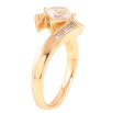 Кольцо Xuping цвет Позолота 18K "Узор с кристаллами" фото №2 Кольцо Xuping цвет Позолота 18K "Узор с кристаллами" фото №2