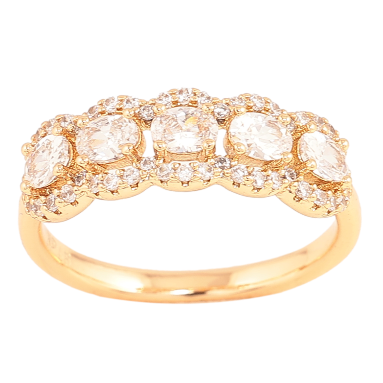 Каблучка Xuping колір Позолота 18K "Інкрустація кристалами" фото №24 Каблучка Xuping колір Позолота 18K "Інкрустація кристалами" фото №24