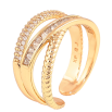 Кольцо Xuping цвет Позолота 18K "Инкрустация кристаллами" фото №2 Кольцо Xuping цвет Позолота 18K "Инкрустация кристаллами" фото №2