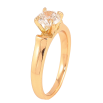 Каблучка Xuping колір Позолота 18K "Кристал" ø 6мм фото №2 Каблучка Xuping колір Позолота 18K "Кристал" ø 6мм фото №2