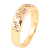 Кольцо Xuping цвет Позолота 18K "Узор бабочки с кристаллами" фото №2 Кольцо Xuping цвет Позолота 18K "Узор бабочки с кристаллами" фото №2