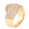 Кольцо Xuping цвет Позолота 18K "Инкрустация кристаллами" фото №2 Кольцо Xuping цвет Позолота 18K "Инкрустация кристаллами" фото №2