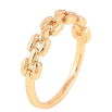 Кольцо Xuping цвет Позолота 18K "Браслетный узор" фото №2 Кольцо Xuping цвет Позолота 18K "Браслетный узор" фото №2